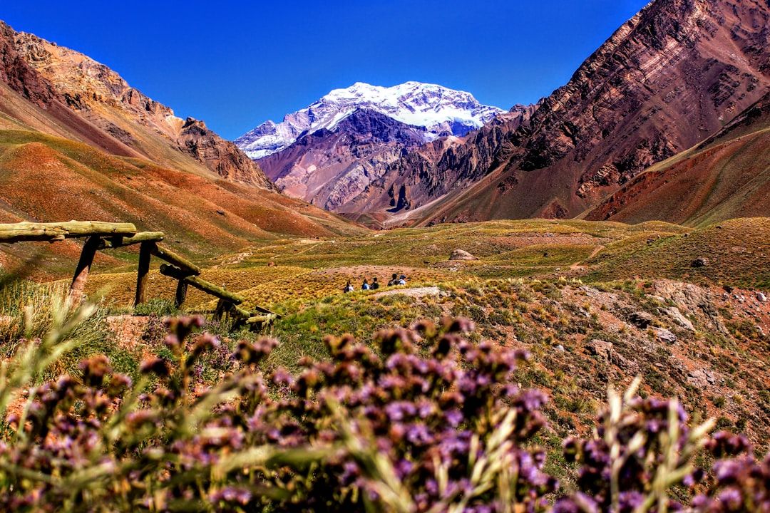 Crossing between Chile and Argentina in El Chaltén