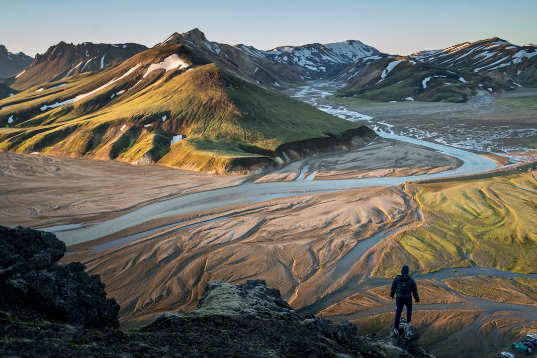 Glaciers and ice caves in Landmannalaugar