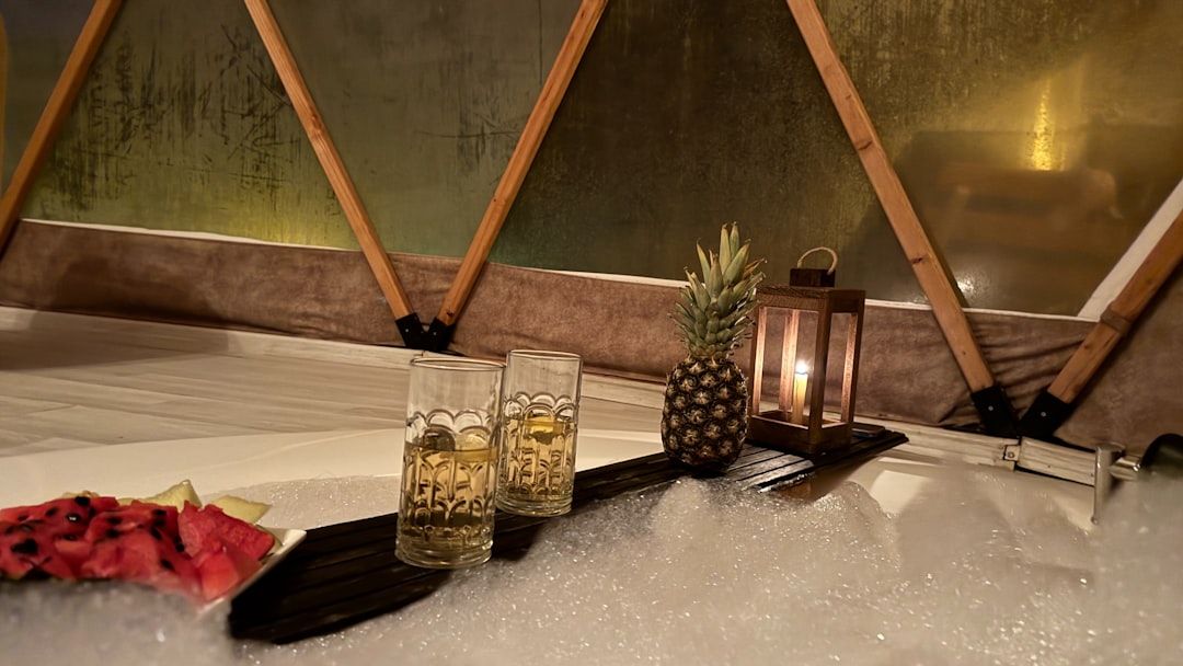 Yurt interior in Iceland
